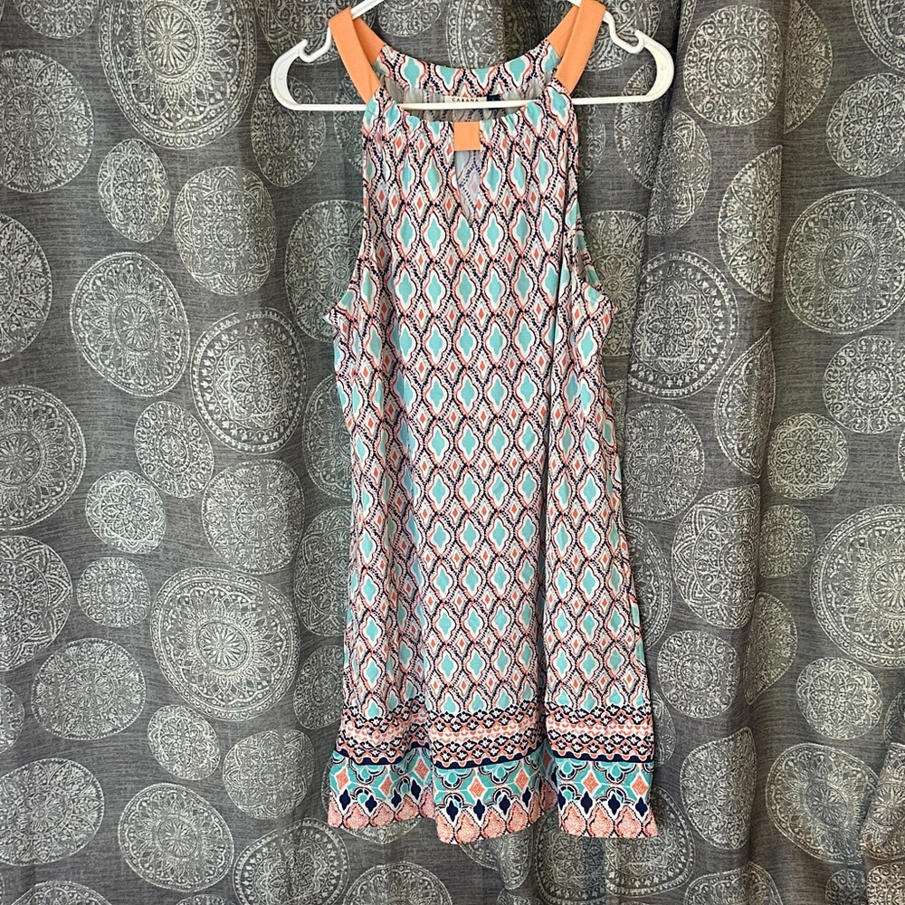 Cabana Life Vibrant Geometric Dress